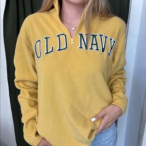 vintage half-zip old navy jacket! adorable !